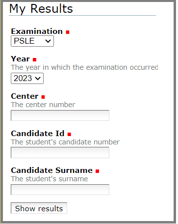 How to check Botswana PSLE results 2023 online