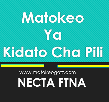 Matokeo Ya Kidato Cha Pili Mwaka 2023/2024